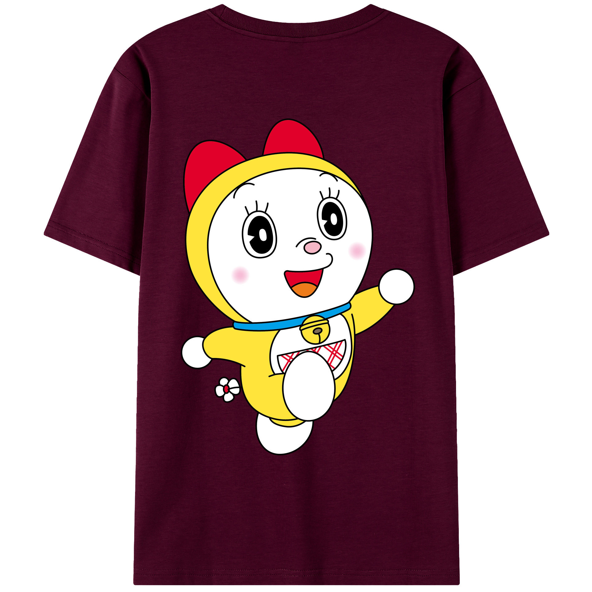 （画像用） ドラえもん ドラミ Doraemon Dorami レディース半袖Tシャツ(バックプリント)